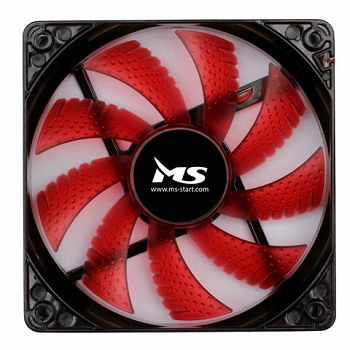 MS FREEZE L120 crveni fan 12 cm