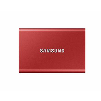 Vanjski SSD 1TB Samsung Portable T7 Metallic Red USB 3.2