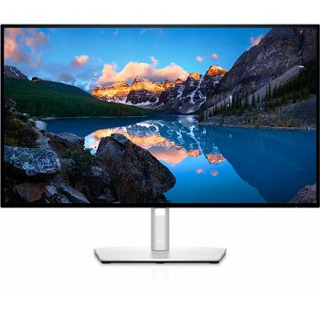 Monitor DELL U2722D, 210-AYUK,USB-C Hub QHD, 27 (16:9), IPS LED backlit, AG, 3H coating, 2560x1440, 1000:1, 350 cd/m2, 5 ms, 178°/178°, DP, HDMI, 2xUSB-C, 2xUSB-A, audio-out, height 150mm, pivot