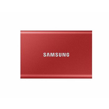 Vanjski SSD 2TB Samsung Portable T7 Metallic Red USB 3.2