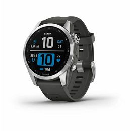 Garmin fenix 7S Stainless Steel Graphite remen