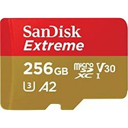 MEM SD MICRO 256GB Sandisk Extreme, A2, V30, U3
