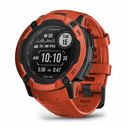 GARMIN Instinct 2X SOLAR Flame Red