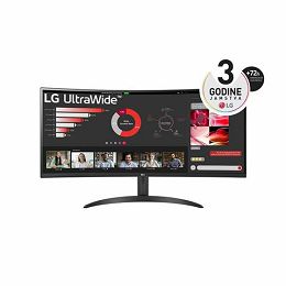 MON 34 LG 34WR50QC-B QHD VA 100Hz