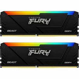 MEM DDR4 16GB (2x8) 3200MHz FURY Beast RGB KF432C16BB2AK2/16