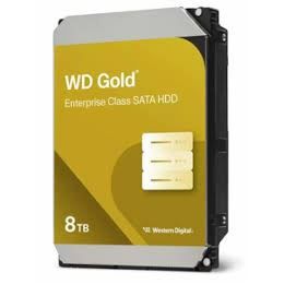 HDD INT 8TB WD Gold™ Enterprise Class 3,5" SATA WD8005FRYZ