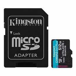 MEM SD MICRO 512GB Canvas Go! Plus + ADP SDCG4/512GB