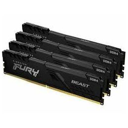 MEM DDR4 128GB (4x32) 3200MHz FURY Beast KF432C16BBK4/128