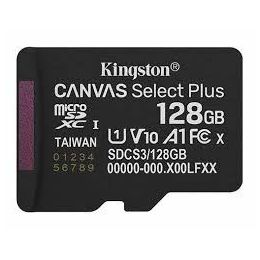 MEM SD MICRO 128GB Kingston Canvas Select Plus SDCS3/128GBSP