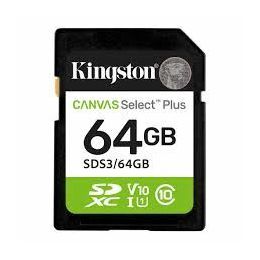 MEM SD 64GB Kingston Canvas Select Plus SDS3/64GB