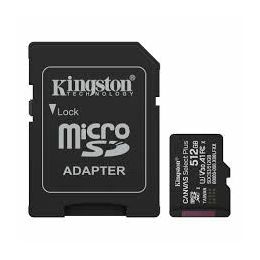 MEM SD MICRO 512GB Kingston Canvas Select Plus + Adapter SDCS3/512GB