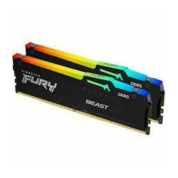 MEM DDR5 64GB (2x32) 6400MHz KIN FURY Beast RGB EXPO KF564C32BBEAK2-64