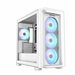 KUĆIŠTE ASUS A23 PLUS TG ARGB WHITE