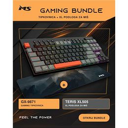 KB MS ELITE K-703C + gaming podloga gratis MS DOD MS TERIS XL505
