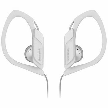 PANASONIC slušalice RP-HS34E-W bijele, in ear sportske