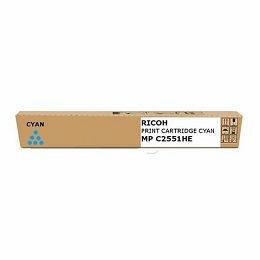 TONER RICOH MPC2551E Cyan