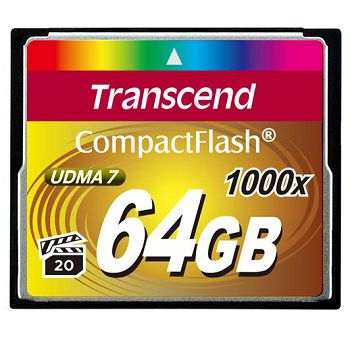 Memorijska kartica Compact Flash Transcend 64GB 1000X TS