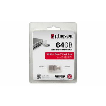 USB memorija Kingston 64GB DataTraveler microDuo 3 Type-C
