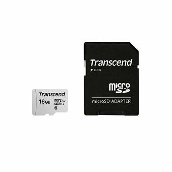 Memorijska kartica Transcend SD MICRO 16GB HC Class UHS 1 + SD adapter