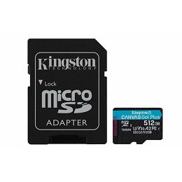 Memorijska kartica SD MICRO 512GB UHS-I + 1ad Canvas GO Plus