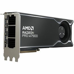 AMD GPU Radeon PRO W7900 48GB GDDR6 384 bit, 61 Tflops, 864 GBps, PCIe 4.0, 3x DP, 1x mDP, 4x 4K, 295W, Active