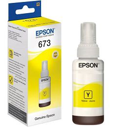 Tinta Epson T6734 L800 yellow ecotank C13T67344A 70ml