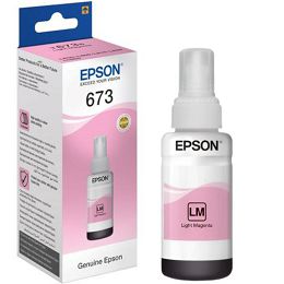 Tinta Epson T6736 L800 light magenta ecotank C13T67364A 70ml
