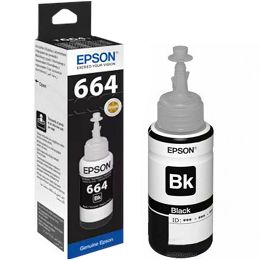 Tinta Epson T6641 L110/210/550 black ecotank C13T66414A 70ml