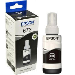 Tinta Epson T6731 L800 black ecotank C13T67314A 70ml