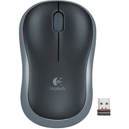 Miš Logitech M185 optički bežični, sivi, 910-002238