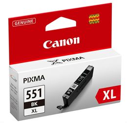 Tinta Canon CLI-551bk xl black #6443B001AA