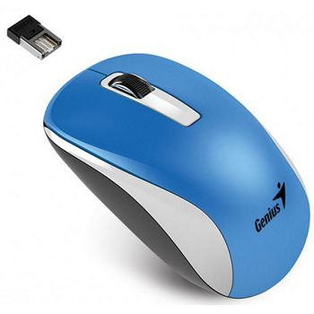 Miš Genius NX-7010 USB bijelo-plavi bežični