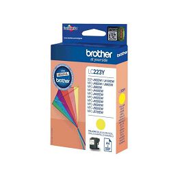 Tinta Brother LC223Y yellow 550 str.