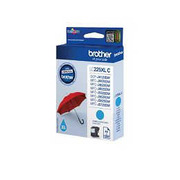 Tinta Brother LC225XLC cyan 1.200 str.
