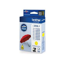 Tinta Brother LC225XLY yellow 1.200 str.