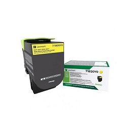 Toner Lexmark 71B20Y0 yellow 2.3k