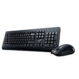 Set Genius tipkovnica KM-160 + miš USB crna