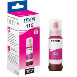 Tinta Epson 115 L8180/L8160 ecotank magenta ink bottle C13T07D34A 70ml