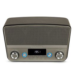 Prijenosni RETRO zvučnik AIWA BSTU-750BK, BT, radio, guitar input