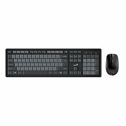 Tipkovnica i miš GENIUS Smart KM-8200 - bežični - crno siva