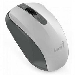 Miš Genius NX-8008S, USB, bijelo-sivi, 1200dpi, Silent, Blue Eye