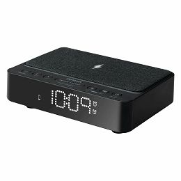 Radio budilica AIWA CR-30BK, BT, bežični punjač