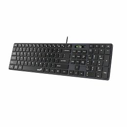 Tipkovnica Genius SlimStar 126 USB, BLK, SER