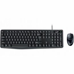 Tipkovnica Genius KM-170 + Miš USB crna, US