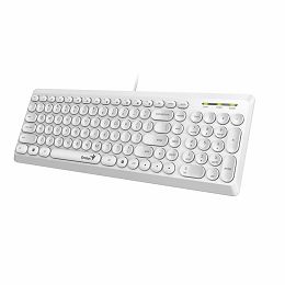 Tipkovnica Genius SlimStar Q200 USB, Bijela