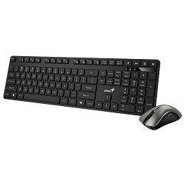Set Genius tipkovnica KM-8216S + Miš USB crna