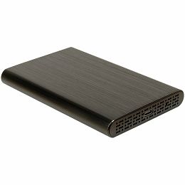Inter-Tech HDD/SSD 2.5” case, USB 3.1 Gen2, Type-C, up to 10Gbit/s transfer, aluminium casing, Retail