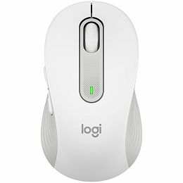 LOGITECH M650L Signature Bluetooth Mouse - OFF-WHITE - LEFT