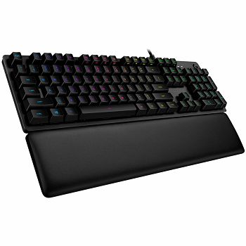 LOGITECH G513 CARBON LIGHTSYNC RGB Mechanical Gaming Keyboard, GX Brown-CARBON-US INTL-USB-INTNL-TACTILE