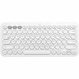 LOGITECH K380S Multi-Device Bluetooth Keyboard - TONAL WHITE - US INTL